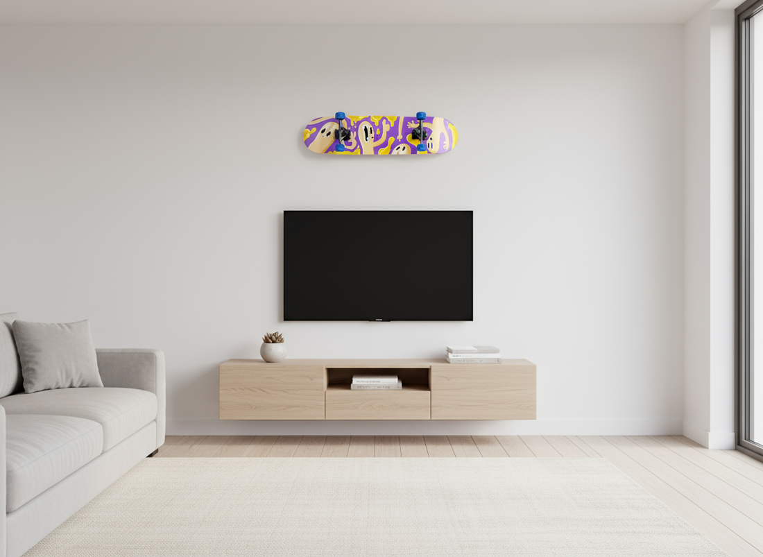 skateboard decoration art