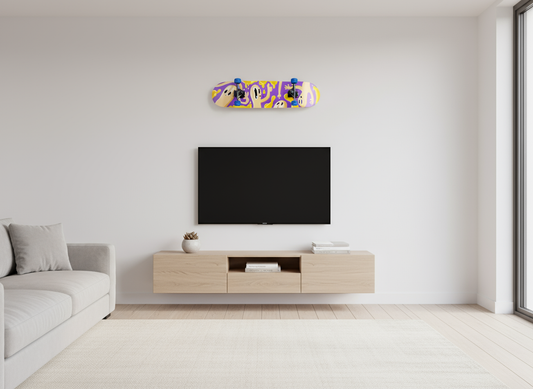 skateboard decoration art