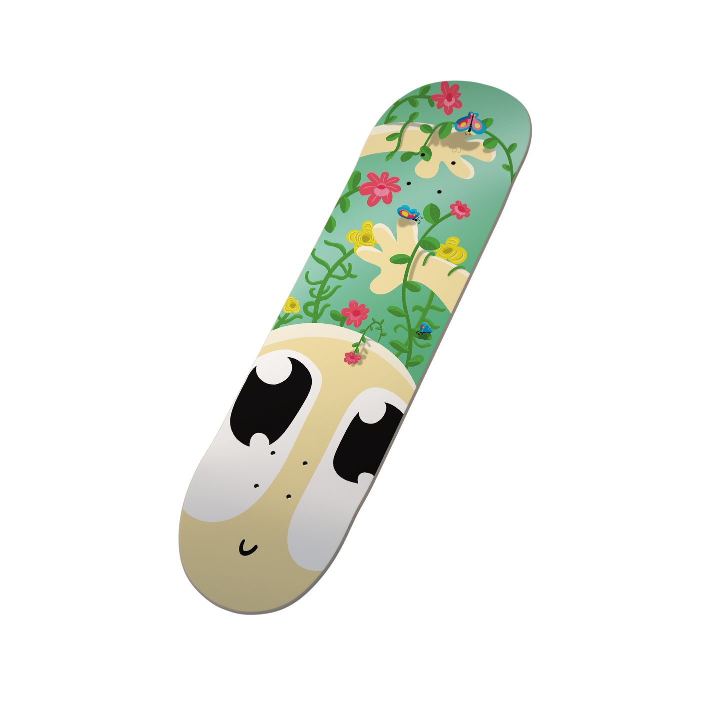 Planche de skate avec illustration - Chill Garden
