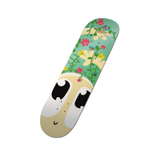 Planche de skate avec illustration - Chill Garden