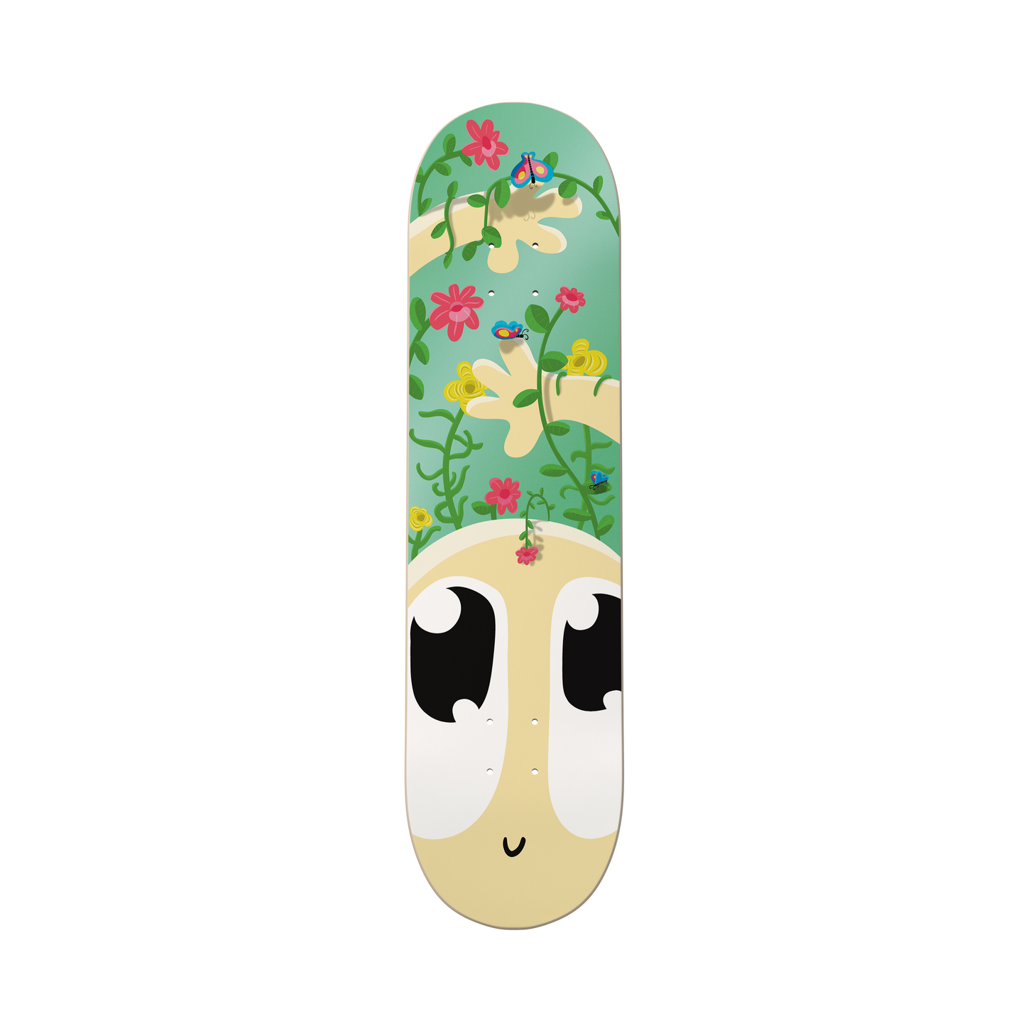 Planche de skate avec illustration - Chill Garden